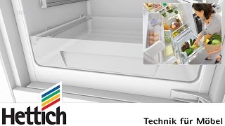 Quadro Compact FE 20 für Frischhaltefächer in Kühlgeräten von Hettich [upl. by Steck]