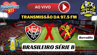 VITÓRIA 1X0 SPORT AO VIVO 181123 [upl. by Ramin]