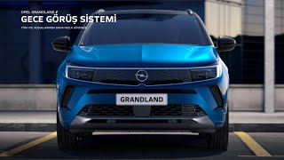 Opel SUV Yeni Grandland – Gece Görüş Sistemi [upl. by Nodrog]