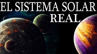 PLANETAS del SISTEMA SOLAR  IMAGENES REALES [upl. by Sheley]