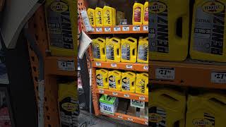 Home Depot Cheaper than Walmart on Motor Oil [upl. by Kenta60]