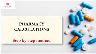 Pharmacy calculations  Part 13 [upl. by Lalat925]