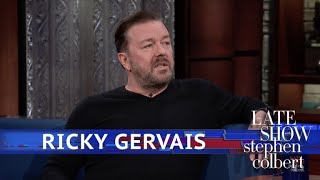 Ricky Gervais Hosting The 2018 Golden Globes Wouldve Ended My Career [upl. by Rosemonde847]