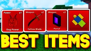 ALL BEST ITEMS TO GET in MEME SEA ROBLOX [upl. by Rebliw]