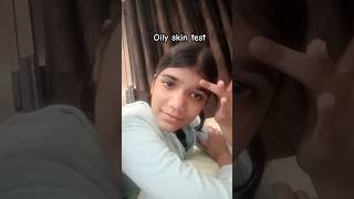 Oily skin test [upl. by Ailel889]