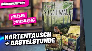 MINDERWERTIG  Tauschaktion  Bastelstunde  Mischwald  Lookout Spiele  Asmodee [upl. by Aiciram990]