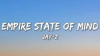 Empire State of Mind New York  JayZ feat Alicia Keys Lyrics [upl. by Akinehs]