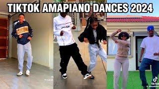 Amapiano Dance Challenges 2024😩💯🙌🏾 [upl. by Dahl418]