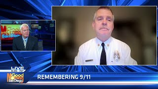 Orange County Fire Chief Brian Fennessy on 22nd anniversary of 911 [upl. by Stig]