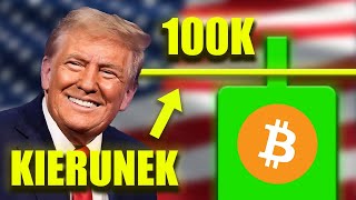 Bitcoin kierunek 100 000 już WKRÓTCE Donald TRUMP kupuje BTC [upl. by Hsuk402]