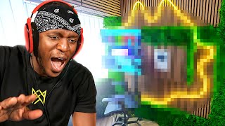 KSI Reacts To My New Setup Ft MrWhoseTheBoss [upl. by Ahsatan743]