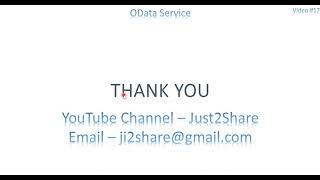 Video 17 OData Service  Batch Process Part2 [upl. by Agler]