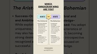 Enneagram 4 Wings 4w3 and 4w5 enneagram enneagram4 4w3 4w5 wings [upl. by Zsamot603]