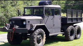 Mounting 15580R20 Tires on Original M35A2 Deuce and a Half Split Ring Rims [upl. by Marcille]