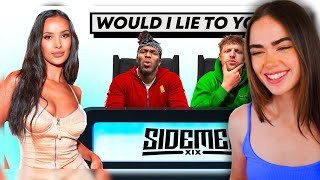 Rose Reacts to WOULD I LIE TO YOU SIDEMEN EDITION [upl. by Einra387]