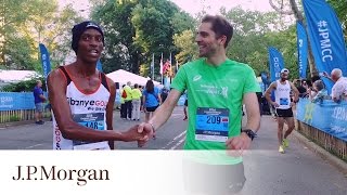 A Race that Unites 2016 Championship Highlights  JP Morgan Corporate Challenge  JP Morgan [upl. by Akimak]