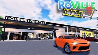 Tremendo SuperMercado CEO ❗❗ ROVILLE CODE ROBLOX [upl. by Elexa]