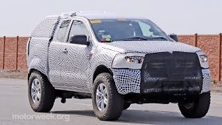 2020 Ford Bronco Spied Video  MotorWeek Eye Spy [upl. by Halyk]