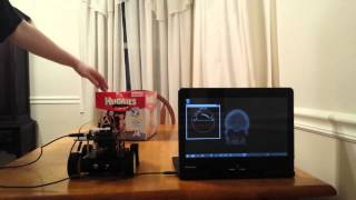 robot sonar vision test [upl. by Nettie]