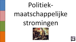 8 Politiekmaatschappelijke stromingen [upl. by Hurley]