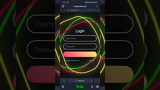 Login Form in HTML amp CSS shorts short coding loginform shortsfeed viralshorts viralvideo [upl. by Ogg]