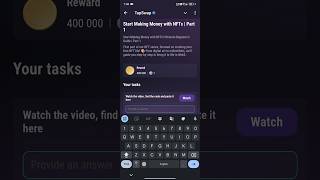 Start making money with NFTs part 1 tapswap code  tapswap code Start making money with NFTs part 1 [upl. by Notneiuq]