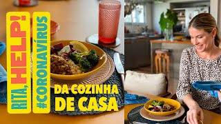 Salada de beterraba e brócolis com castanha  Rita Lobo ao vivo  Da cozinha de casa [upl. by Corabella]