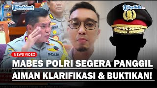 PEDAS Jenderal Bintang Tiga Tantang Aiman Witjaksono Bongkar Sosok Polisi Tidak Netral di Pemilu [upl. by Kassity]