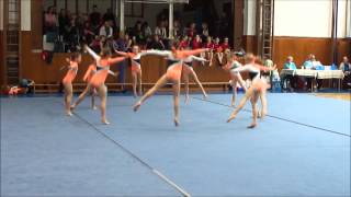 ►TeamGym◄ Praha  Vyšehrad 2015 Junior I [upl. by Silvia]