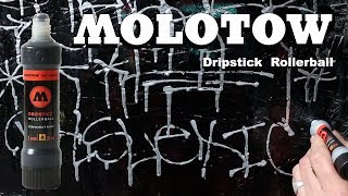 Molotow Dripstick Rollerball Marker [upl. by Halimak709]