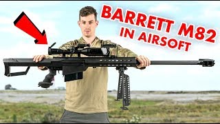 Anti Material Sniper Rifle in Airsoft [upl. by Disini]