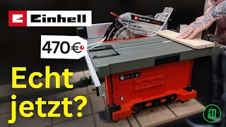 Eine PROFI TISCHKREISSÄGE für 470 EURO 👀👉 Diese EINHELL Säge ist wirklich  Jonas Winkler [upl. by Adele]