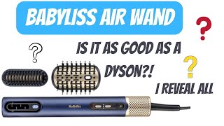 Babyliss Air Wand review  live demo [upl. by Eehtomit]