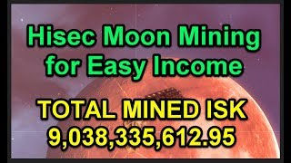 Moon Mining TOTAL MINED ISK 903833561295  Giveaways  EVE Online Live [upl. by Eyk]