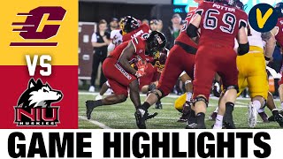 Central Michigan vs Northern Illinois  2022 College Football Highlights [upl. by Aihtnyc]