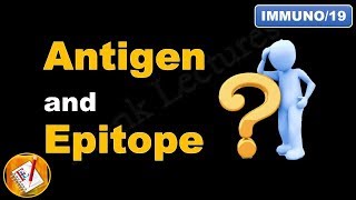 Antigen and Epitope Antigenic Determinant FLImmuno19 [upl. by Aicek812]