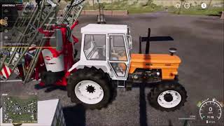 SPRAYING FERTILIZER WITH KUHN DELTIS 1302 MTA3  Farming Simulator 19 Day 60 [upl. by Gnav578]