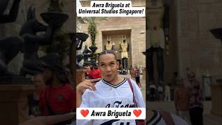 WOW AWRA BRIGUELA AT UNIVERSAL STUDIOS SINGAPORE🇸🇬 awrabriguela shorts MaritesAkoTV [upl. by Salim]