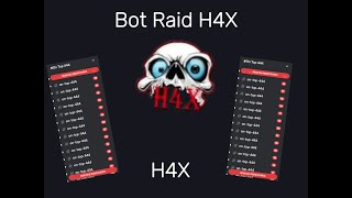 Como Crear Un Bot Raid Para Tumbar Discord H4X [upl. by Chemar440]