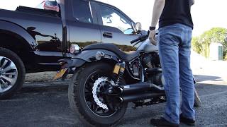 2014 Yamaha Bolt Spec R Exhaust amp Review [upl. by Ayanahs1]