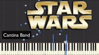 Cantina Band Piano Tutorial  Lord Vinheteiro Version [upl. by Winters]