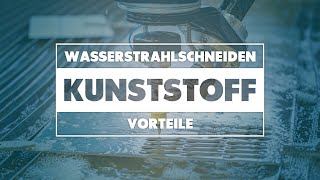 Wasserstrahlschneiden Kunststoffe amp Elastomere  AquaContour [upl. by Cooke]