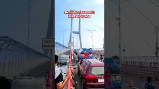 Jembatan Suramadu ikut bergoyang akibat gempa di Tuban [upl. by Nnywg]