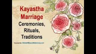 Kayastha Marriage Rituals and Ceremonies [upl. by Notsruht992]