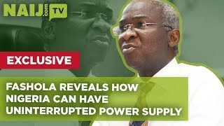 Fashola EXCLUSIVE Interview How Nigeria Can Have Uninterrupted Power Supply  Legit TV [upl. by Nakah]