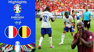 France vs Belgium EURO 2024  Extended Highlights [upl. by Millham]