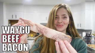 How to make the best BEEF Bacon Wagyu [upl. by Oler]