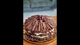 Foret Noir Cake Balck Forest Cake [upl. by Zednanreh]