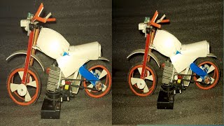 How to make a motorbike  out of PVC pipe sheet  part 1 [upl. by Jean]