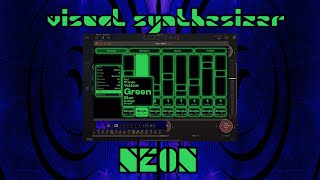 Neon Sequencer For Visuals Using Visual Synthesizer [upl. by Legin]